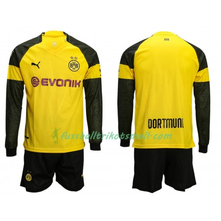 Fußballtrikots Borussia Dortmund Kinder 2018-2019 Langarm Heimtrikotsatz kaufen